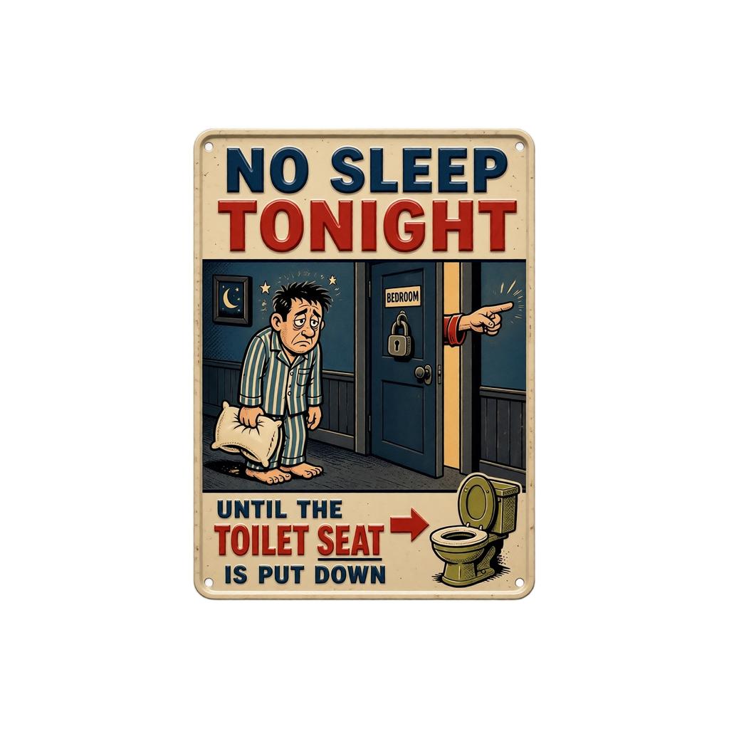Vintage Sign Retro Print Decorative Wall