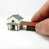 Sankei Miniature Art Petit Papercraft 1/220 Warehouse-2 MP01-142