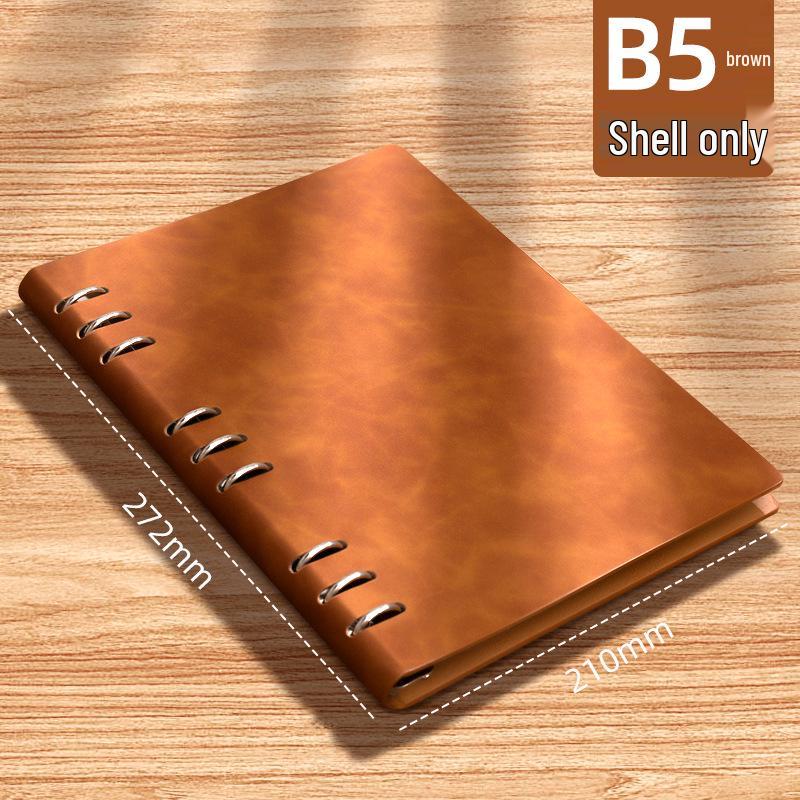 A4/B5/A5 Loose-Leaf Notebook with Custom Logo for Business or Personal Use