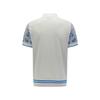 Anew Golf Men Paisley Short Sleeve Sweater_Wh