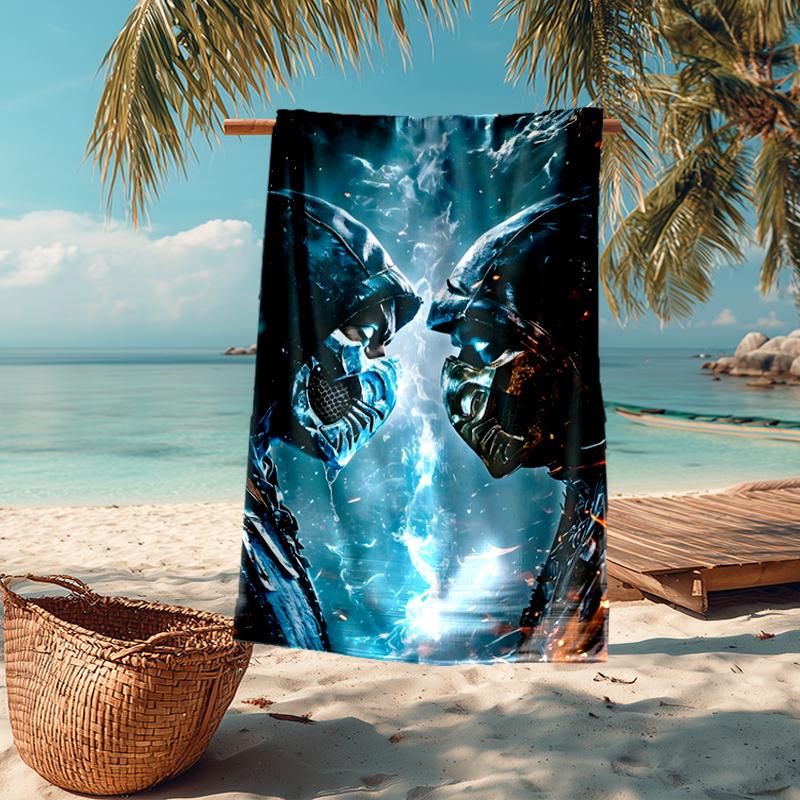 SubZero Fashion Beach Towel: Ideal for Summer Adventures Soft, absorbent and quick drying suitable for swimming and bathing
