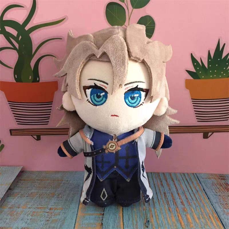 

New Cute Genshin Impact 20cm Plush Doll Set 15 Characters Cute Soft Cotton Doll Game Anime Figure Fans Collection Birthday Gift for Kids Home Decor 20cm