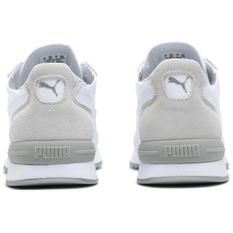 New PUMA R78 WIND NYLON Wear resistant And Lightweight Low Top Casual Shoes Unisex White Gray 392901-14