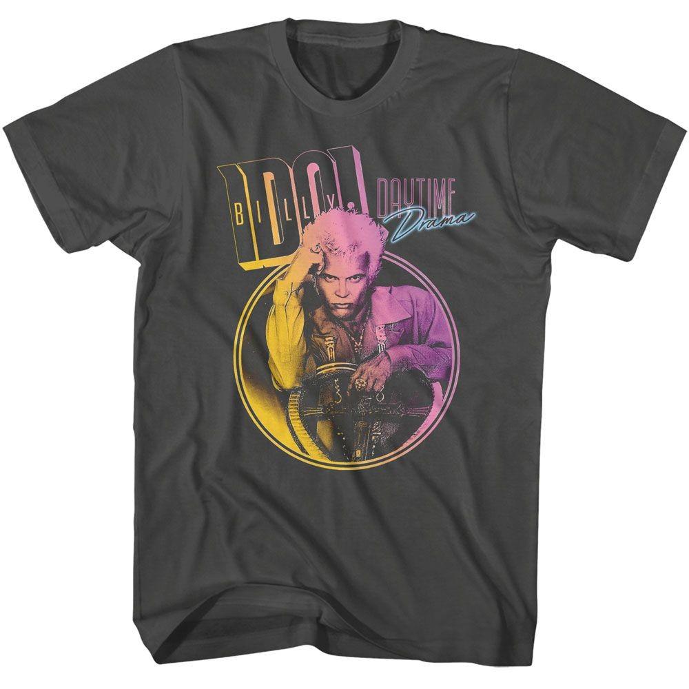 Billy Idol Daytime Drama Gradient Smoke Music Shirt Unisex T-Shirt XL