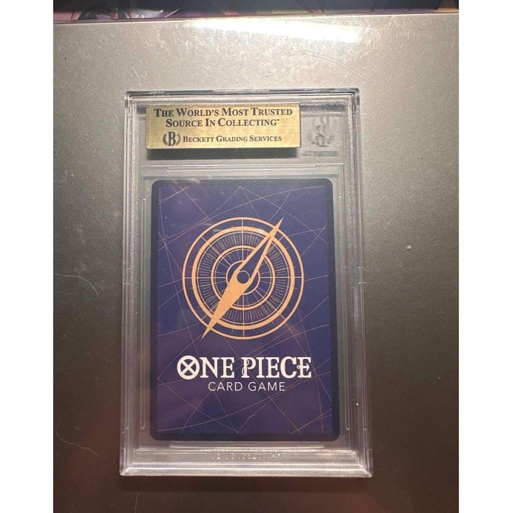 Used One Piece Card Monkey D. Luffy BGS 9.5