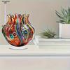 Acrylic Special Shape Diamond Gem Art Vase, Four Seasons Decoration, Novelty Home Decor, Perfect Durable for Bedroom