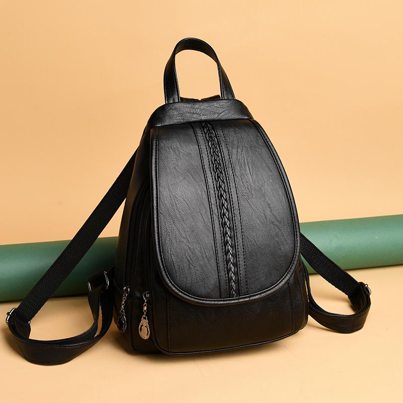 Frauen Tasche Weibliche Rucksack Mode Wilden Weichen Leder Reise Kleinen Rucksack Damen Schulter Tasche