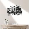 Metal Sign Wall Decor Hair Salon Barber Shop Gift Custom