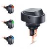 12mm Waterproof Blue / Red / Green Rocker Switch 12V 30A 3 Pin SPST ON OFF High Current Toggle Switch Oval Shaped for Car Boat