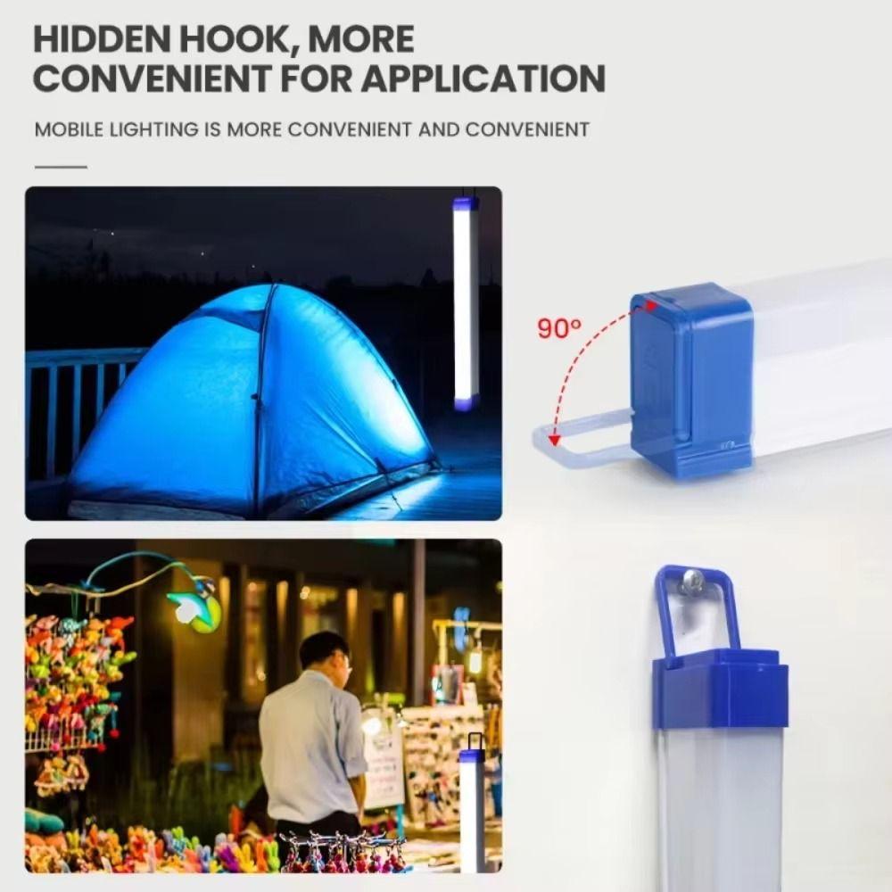 Magnetic Suspension Portable Light Bulb 17/32/52CM Camping Light  Night Market