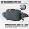 Fishing Pack Water Resistant Crossbody Single Shoulder Bag Multifunctional Outdoor Fishing Tackle Storage Bag Portable