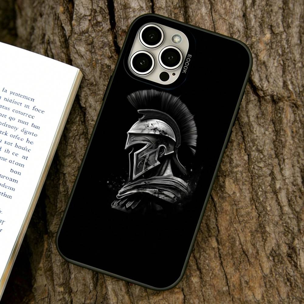 

Ancient Sparta Phone Case For iPhone 17,16,15,14,13,12,11 Plus,Pro Max,XS,Colorful Silver Phone case Funda Cover iPhone16
