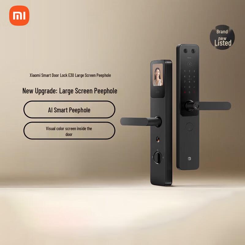 Xiaomi Smart Door Lock E30 with Visual Doorbell