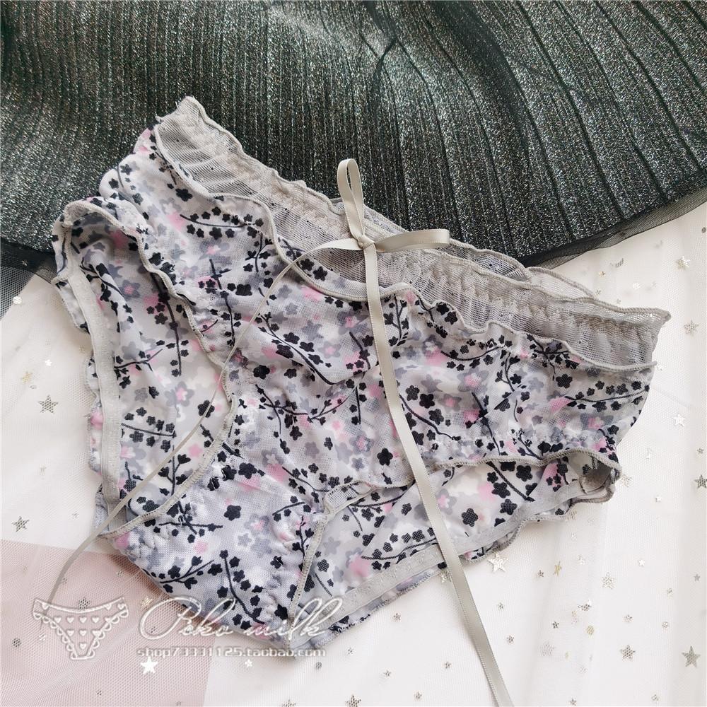 Slips mit Leopardenmuster, sexy Spitzenunterwäsche, niedliche, niedrig sitzende Damenhöschen