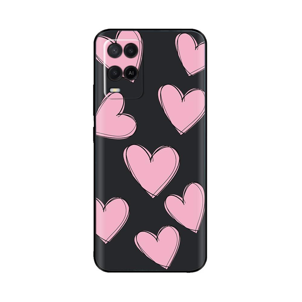 For Oppo A54 A74 Case Soft Black Silicone TPU Phone Back Cover for Oppo A54 4G CPH2239 A54 5G CPH2195 A74 4G 5G Case Cover Coque