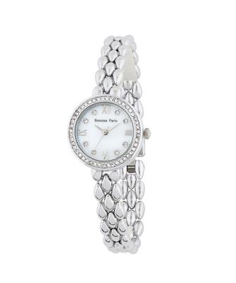 [renoma Watches] Renoma Watches Dewdrop Silver Women's Metal Watch RE515