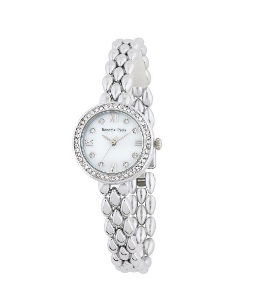 [renoma watches] renoma watches Dewdrop Silver Women s Metal Watch RE515 NONE