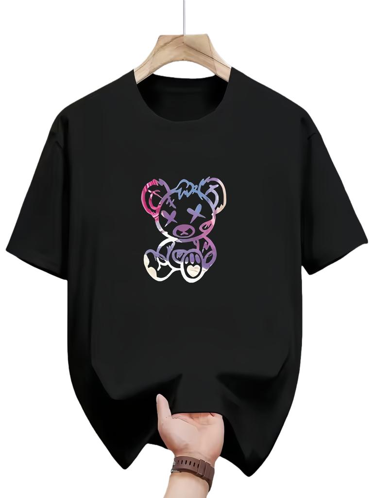 2025 new style fashionable mens and womens roundneck shortsleeved printed Tshirt summer casual Tshirt