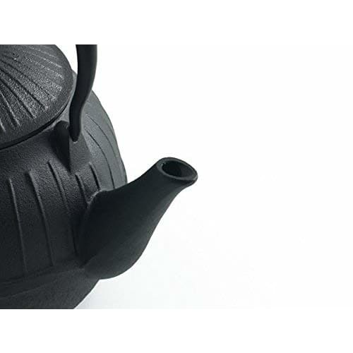 Ichiudo Oigen Železná konvice, Chigusa, Vyrobeno v Japonsku, 1,15 l, H-154, Černá