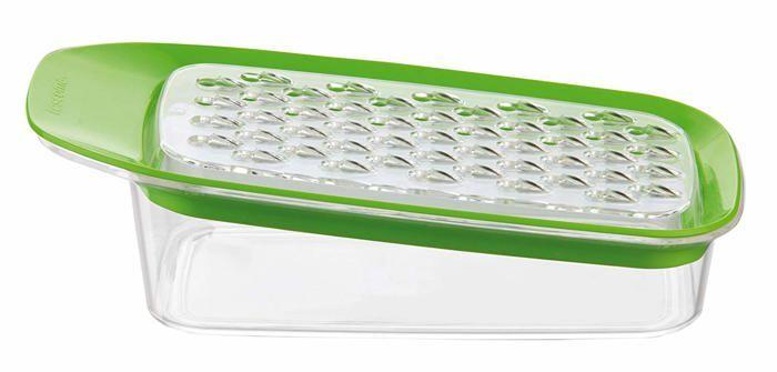 Râpe Multifonctions - Tescoma - 642744 - Vert Transparent - 22 cm - Lave-vaisselle Compatible