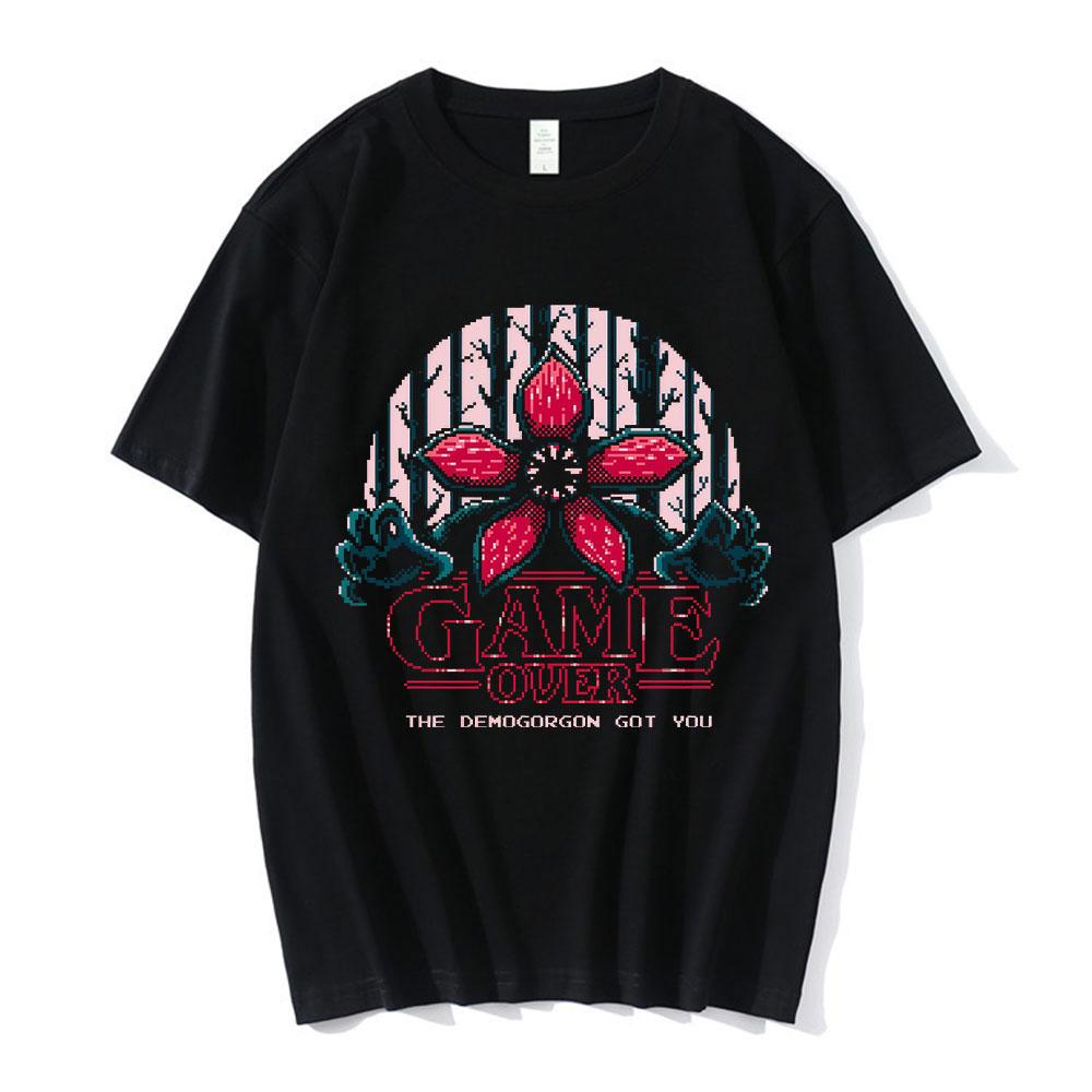 

Demogorgon Got You Man Eating Flower Tshirt Mens Womens Clothing Casual Cotton Tshirt Fashion Mens Tshirt Street Wear Y2K M