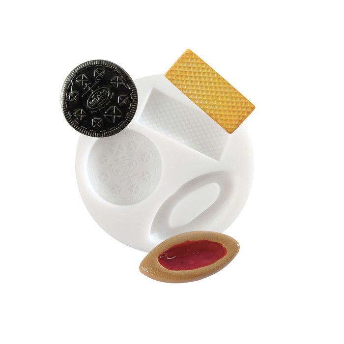 Moule en silicone (mini) Biscuits et Gaufrette