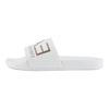 Emporio Armani EA7 Open-Toe Slip-On Non-Slip Slide Sandals Unisex Footwear White 7X000108AF15118MZ095