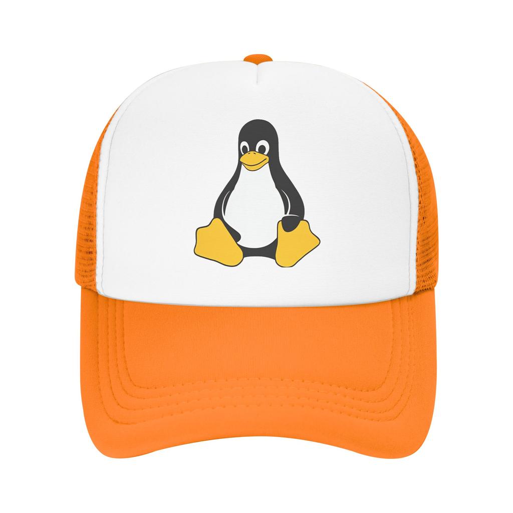 Summer Sun Hats Tux The Linux Penguin  Baseball Cap Sun  Hot Sale Trucker Hat Unisex Unisex Vintage Hiking Fishing Snapback Cap
