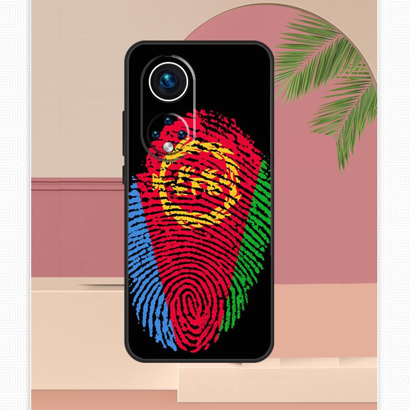 Eritrea Flag Case For Honor Magic 5 6 7 8 Pro Honor X9c X9b X9a X8b X8a X8c 50 70 90 400 200 Lite Cover