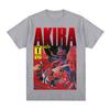 Akira Neo Otomo Katsuhiro Anime Cartone Animato 1988 Naturale Manga Tokyo vintage Maglietta Cotone Uomo Maglietta Nuova TEE TSHIRT Top Donna