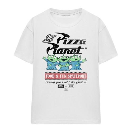 Toy Story Womens/Ladies Food Spaceport Aliens T-Shirt