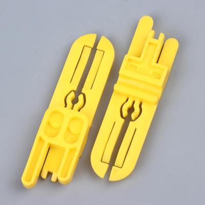 Plastic Anti-Pinch Protection Plate For Brake Calipers - 4-Position Design For Hydraulic Brake Lower Pistons