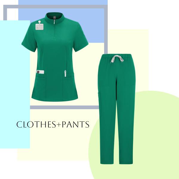 Surgical Scrubs: Short Sleeve Dental & Salon Medical Suit