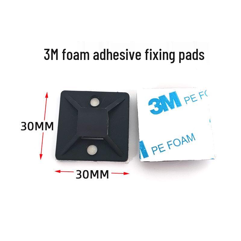 Self-Adhesive Cable Management Clips - Positioning, Fixing, and Organizing Solution