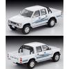 TOMYTEC Tomica Limited Vintage Neo 1/64 LV-N256b Toyota Hilux 4WD Pickup Double Cab SSR White 1991