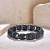 Hip Hop Punk Jewelry Retro Old Personality Golden Cicada Stainless Steel Men's Chain Bracelet