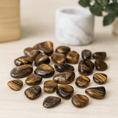 Tumbled Stones Picture Nguni Small African 24 Pieces
