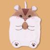 Soft Cute Cartoon Coral Fleece Hanging Hand Towel - Absorbent Kitchen Wiping Cloth