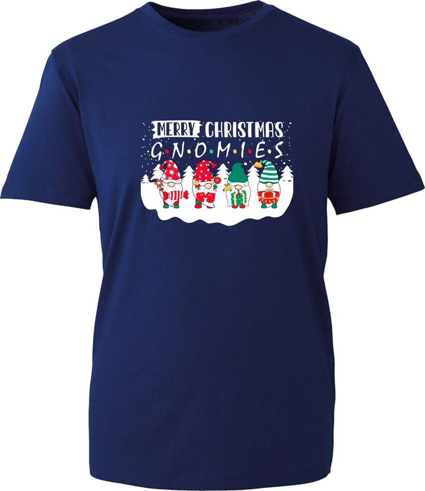 Merry Christmas Gnomies Tshirt Gnomes Inspired Fiends Spoof Xmas Gnome Tee Top S