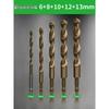 Hex Shank High Hardness Cobalt HSS Twist Drill Bit Set for Stainless Steel and Iron