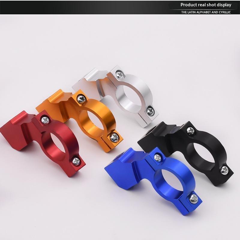 2Pcs Motorcycle Mirror Mount Aluminum Alloy Universal Bracket 8/10Mm Handlebar Rearview Holder For Cycling Commuting Riding