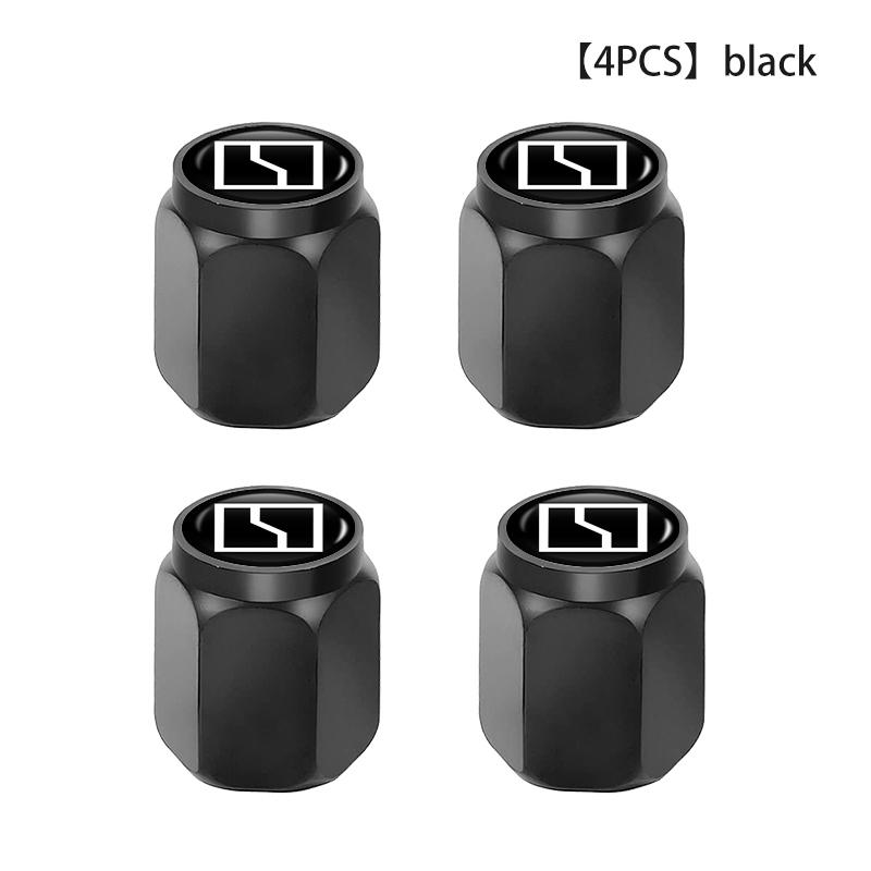 4pcs Car Wheel Tire Valve Protection Cap Theftproof Tyre Stem For Zeekr 001 009 007 MIX X 7X Krypton 003 7X 2024 2025 X EV 2023 Stem Caps1