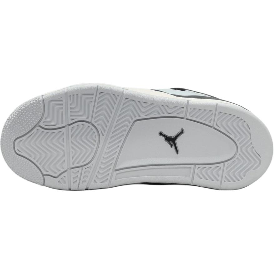 Air Jordan 4 Retro PS Platino Oro Scarpe da Ginnastica per Bambini Grigio Platino Puro Oro Metallizzato FZ8586-070