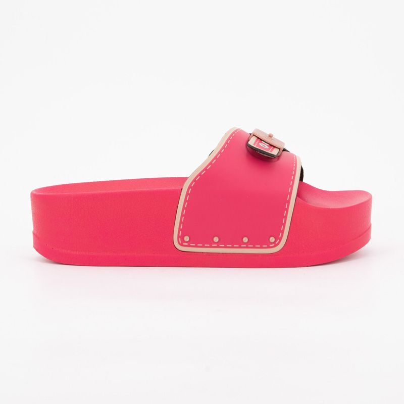 Women's Pink Wedge Mules Pescura Moon Wedge SCHOLL