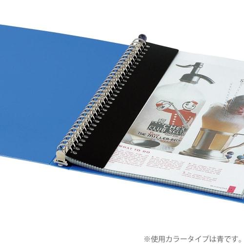 KOKUYO File Clear Book Replacement Paper Type A4 Vertical 30 Holes Green La-460G