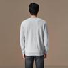 HLA Men's Far Infrared Thermal Fleece-Lined Round Neck Knit Shirt