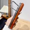 Plating Fold Glass Camera Stand Holder Phone Case For For Iphone 17 17Pro 17Air 17 Pro Max Ultra Thin Transparent Shockproof Cover