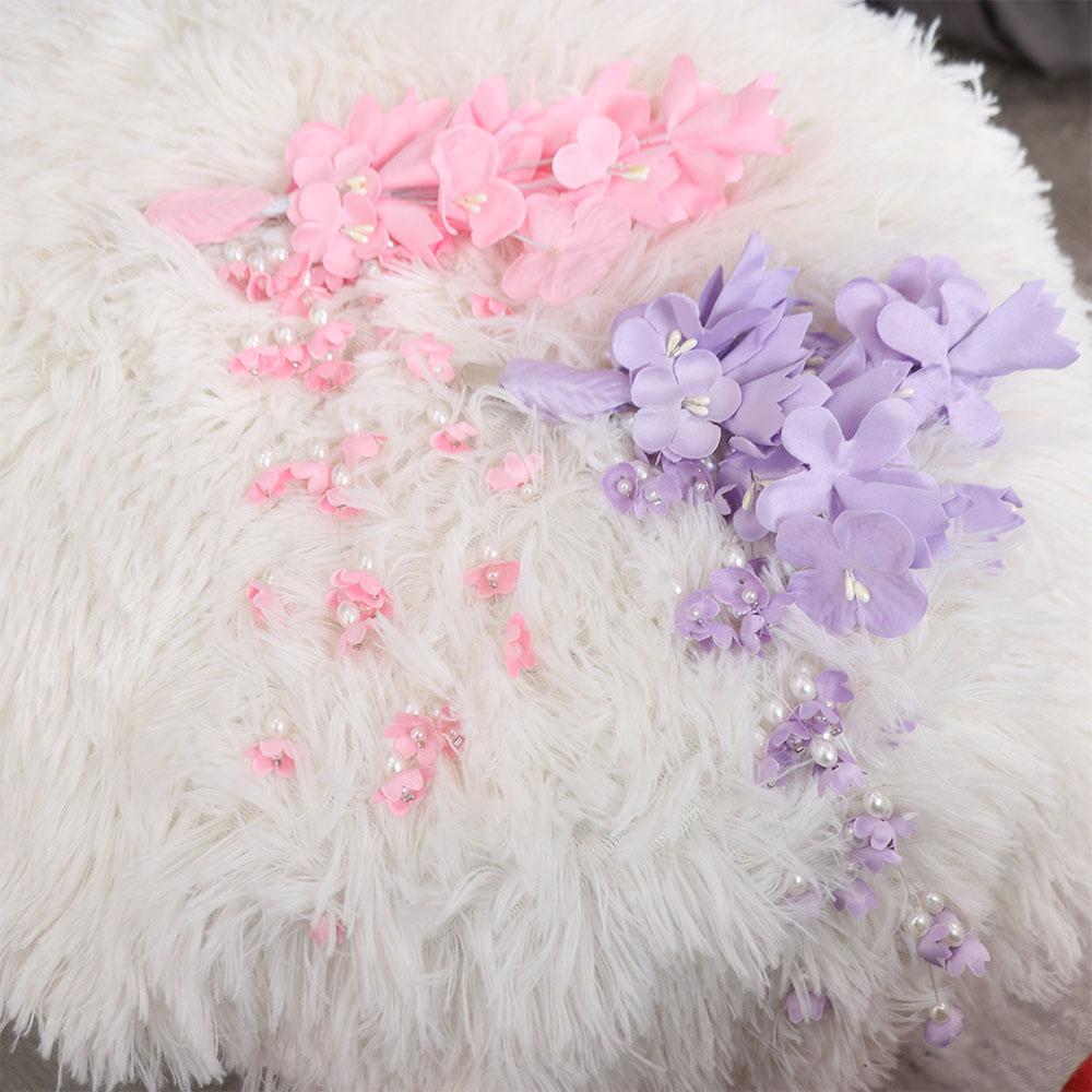 Elegant Bridal Headwear Luxury Flower Barrettes Fashion Wedding Headdress Hair Accessories