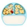 Baby Einteilige Silikon Saugbecher Schüssel Kinder Essen Trennteller Anti-Tropf und Bruchfest Adsorptionsgeschirr