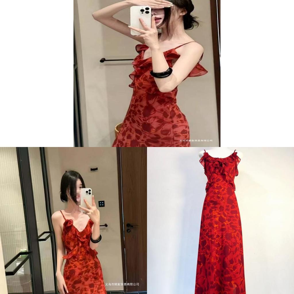 Vintage Floral Print Sleeveless Maxi Dress With Knit Fabric For Summer Vacation